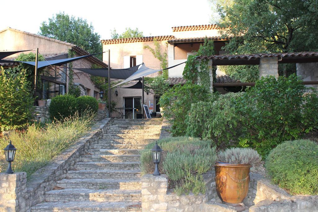 Hotel Lou Caleu Restaurant Le Rocher Des Abeilles Saint-Martin-de-Castillon 외부 사진