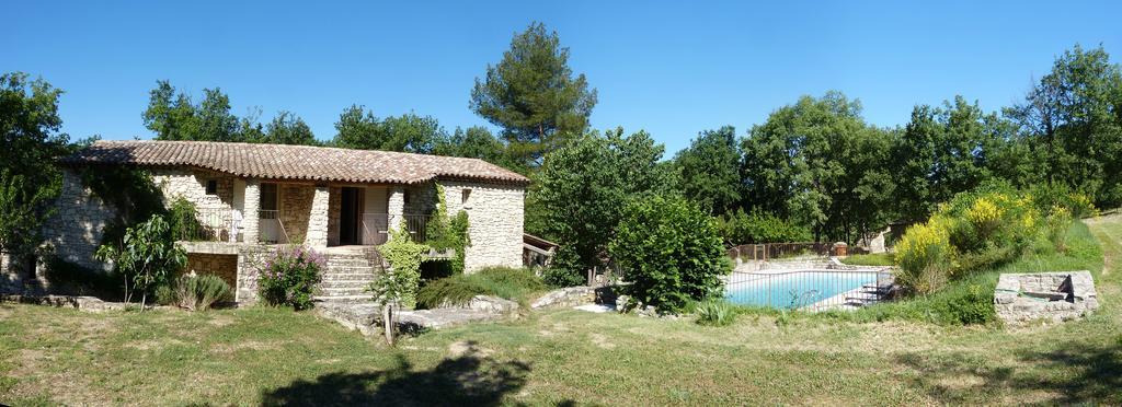 Hotel Lou Caleu Restaurant Le Rocher Des Abeilles Saint-Martin-de-Castillon 외부 사진